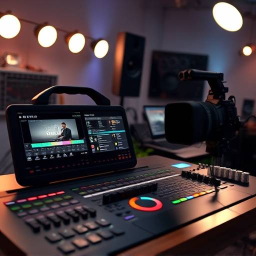 Consola de edición de video
